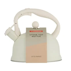 Typhoon 1.8 Litre Stovetop Kettle - Otto Cream