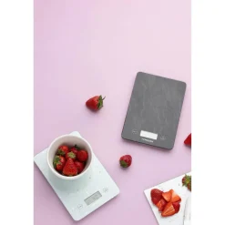 Typhoon Elements Digital Kitchen Scales - White Quartz Effect