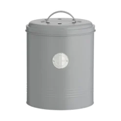 Typhoon Living 2.5 Litre Compost Caddy - Grey