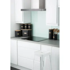 Typhoon Living 3 Piece Canister Set - Otto Black