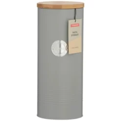 Typhoon Living Pasta Storage Tin - Grey