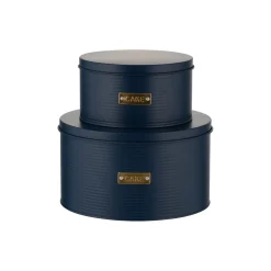 Typhoon Living Set of 2 Cake Tins - Otto Navy