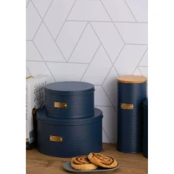 Typhoon Living Set of 2 Cake Tins - Otto Navy