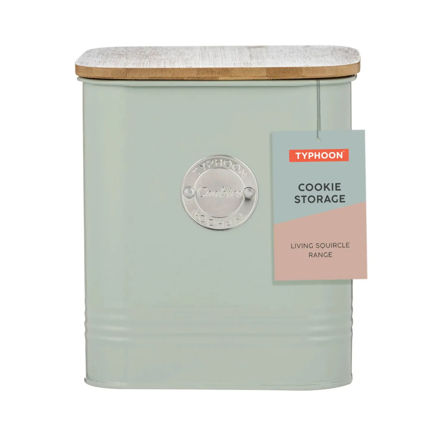 Typhoon Living Squircle Cookie Storage Canister - Mint