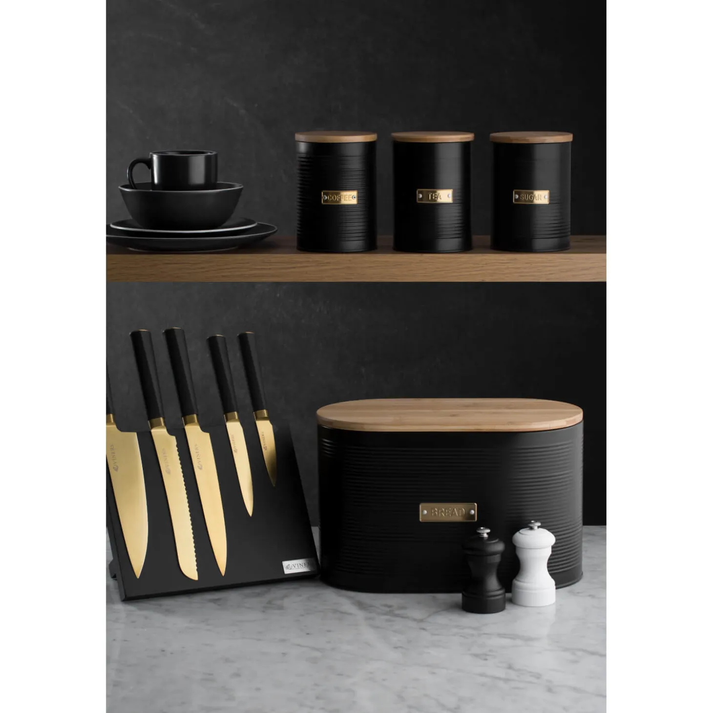 Typhoon Living Sugar Canister - Otto Black