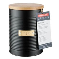 Typhoon Living Tea Canister - Otto Black