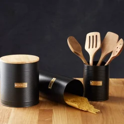 Typhoon Living Utensil Pot - Otto Black