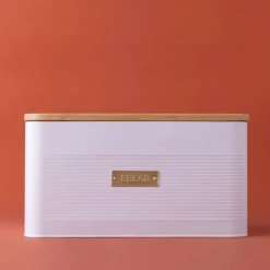 Typhoon Square Bread Storage - Otto White