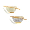 Typhoon World Foods Ceramic Rice & Soup Bowl - Set of 2