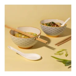 Typhoon World Foods Ceramic Rice & Soup Bowl - Set of 2