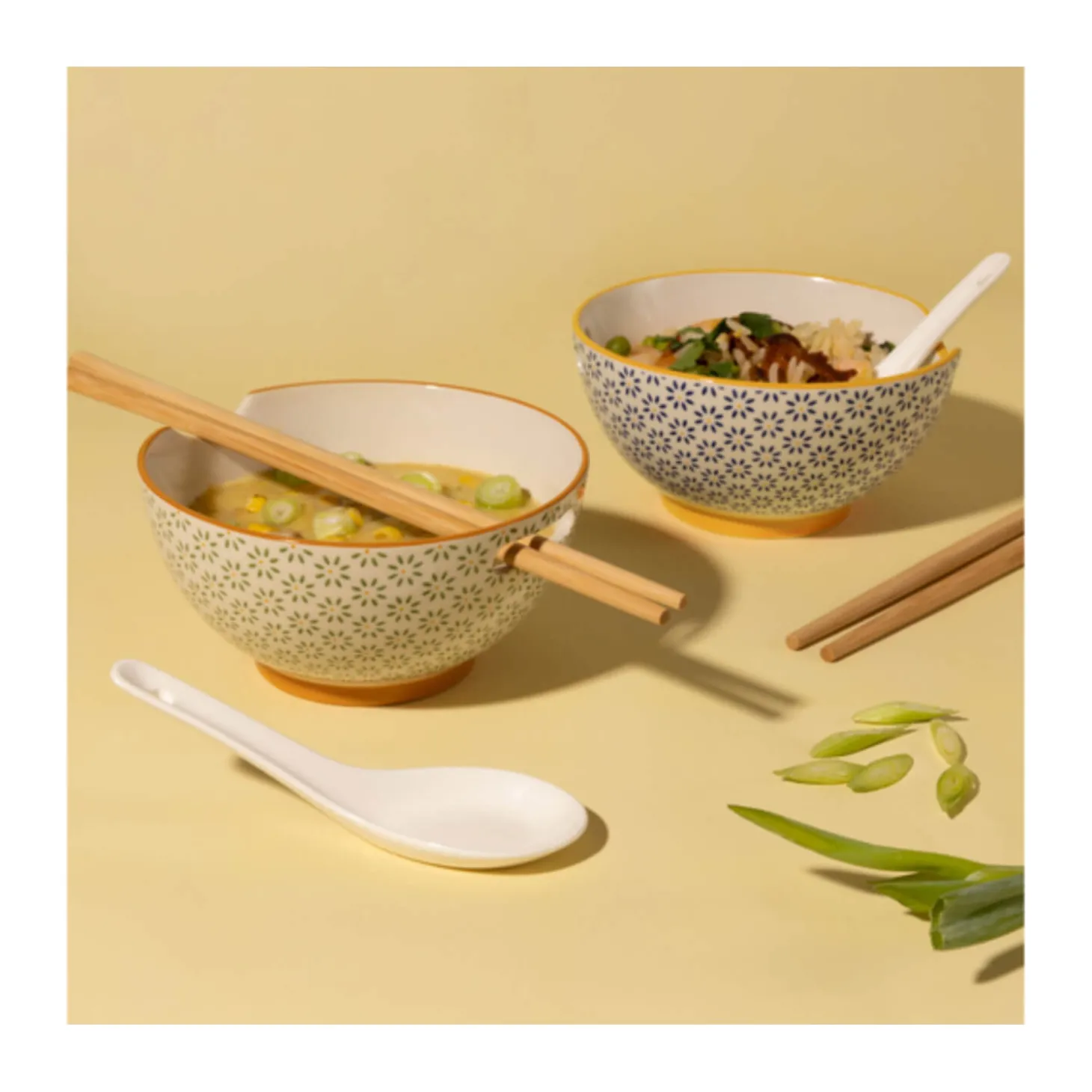 Typhoon World Foods Ceramic Rice & Soup Bowl - Set of 2