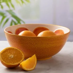 Typhoon World Foods Orange Bowl - 21.5cm