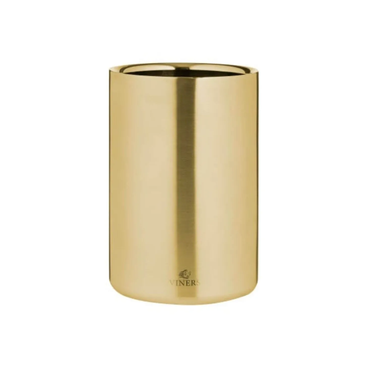 Viners Barware Double Walled Wine Cooler - Gold