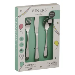 Viners Everyday 3-Piece Childrens Cutlery Set