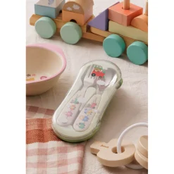 Viners 2-Piece Childrens Travel Cutlery Set & Case - All Aboard