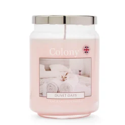Wax Lyrical Colony Large Scented Candle Jar - Duvet Days