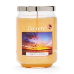 Wax Lyrical Colony Large Scented Candle Jar  - Golden Hour