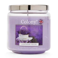 Wax Lyrical Colony Medium Scented Candle Jar - Lavender Fields