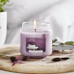 Wax Lyrical Colony Medium Scented Candle Jar - Lavender Fields