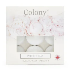 Wax Lyrical Colony Pack of 9 Scented Tealights - Perfect Day