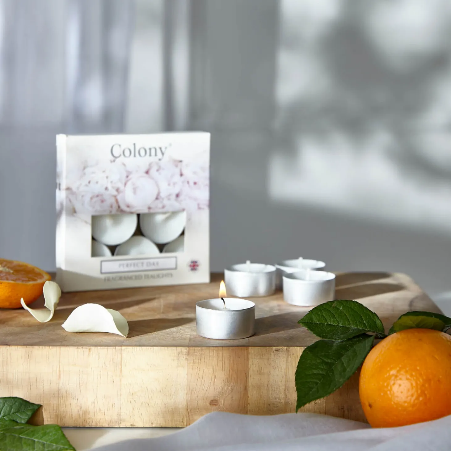 Wax Lyrical Colony Pack of 9 Scented Tealights - Perfect Day