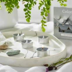 Wax Lyrical Colony Pack of 9 Scented Tealights - Spa Moments