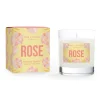 Wax Lyrical Glass Scented Candle - Rose