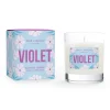 Wax Lyrical Glass Scented Candle - Violet