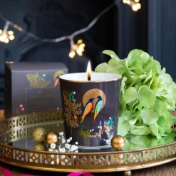 Wax Lyrical Sara Miller Scented Candle - Geranium, Patchouli & Vetivert