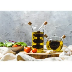 World of Flavours 2-in-1 Round Oil & Vinegar Bottle
