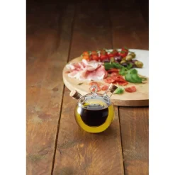 World of Flavours 2-in-1 Round Oil & Vinegar Bottle