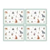 Wrendale Designs 4 Piece Placemats - Animals