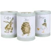 Wrendale Designs 3 Piece Tin Canister Set