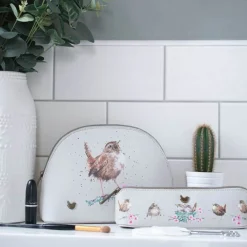 Wrendale Designs Brush Bag / Pencil Case - Little Tweets