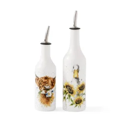 Wrendale Designs by Hannah Dale Fine China Oil & Vinegar Set