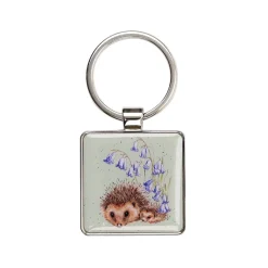 Wrendale Designs by Hannah Dale Key Ring - Love & Hedgehugs