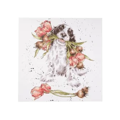 Wrendale Designs by Hannah Dale Paint By Numbers - Blooming With Love - Spaniel