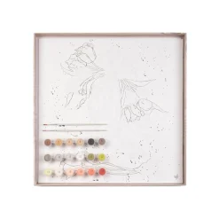 Wrendale Designs by Hannah Dale Paint By Numbers - Blooming With Love - Spaniel