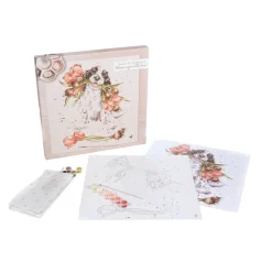 Wrendale Designs by Hannah Dale Paint By Numbers - Blooming With Love - Spaniel