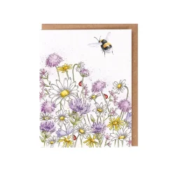 Wrendale Designs by Hannah Dale Seed Card - Just Bee-Cause