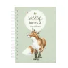 Wrendale Designs by Hannah Dale Wildlife Journal - Bright Eyed & Bushy Tailed