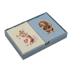 Wrendale Designs by Hannah Dale Playing Cards Gift Set - The Country Set