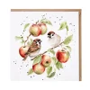 Wrendale Designs by Hannah Dale Card - The Apple Tree - Sparrow