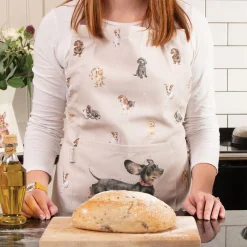 Wrendale Designs by Hannah Dale 100% Cotton Apron - A Dogs Life