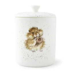 Wrendale Designs by Hannah Dale Bone China Biscuit Barrel - The Diet Starts Tomorrow