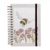 Wrendale Designs by Hannah Dale A5 Spiral Notebook - Flight Of The Bumblebee