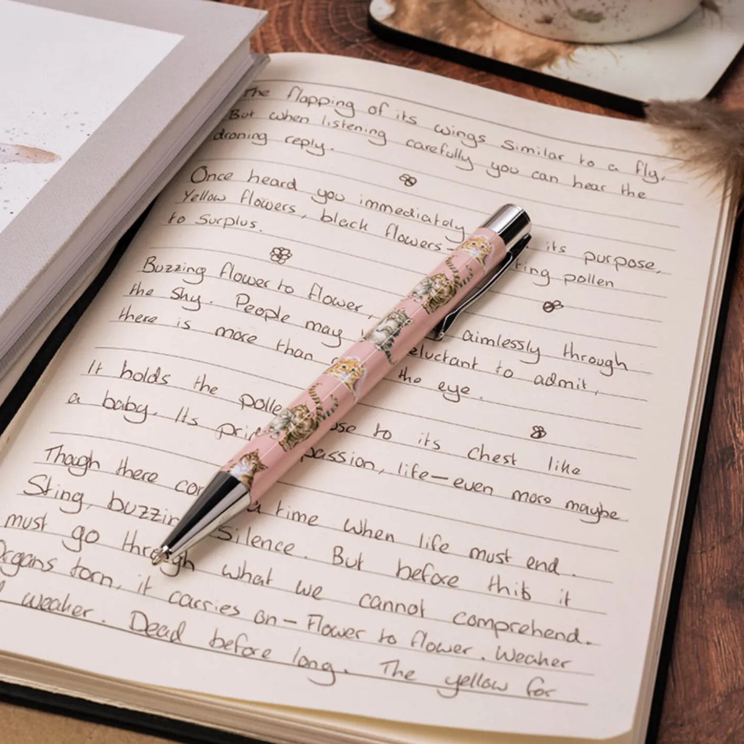 Wrendale Designs by Hannah Dale Pen - Feline Friends