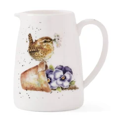Wrendale Designs by Hannah Dale Fine China Posy Jug - Pottering About