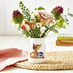 Wrendale Designs by Hannah Dale Fine China Posy Jug - Pottering About
