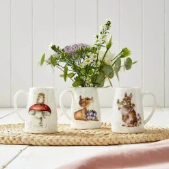 Wrendale Designs by Hannah Dale Fine China Posy Jug - Pottering About